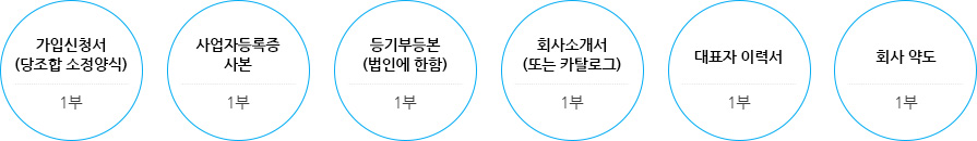 가입신청서류